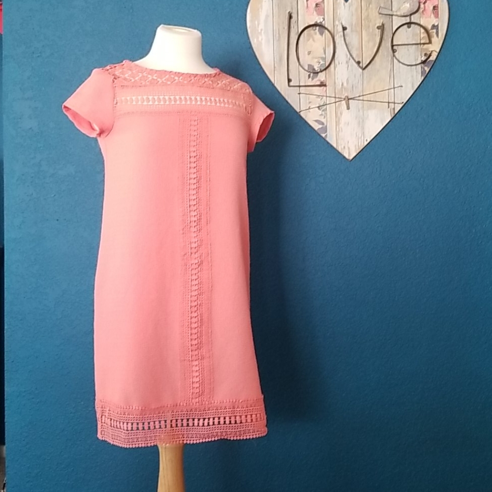 Coral dress